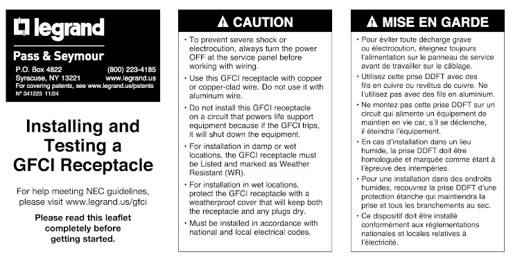  Install & Test GFCI 1 